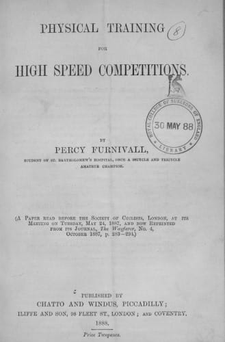 Furnivall 1 title page