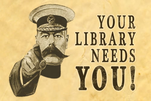 1. Your Library needs you!