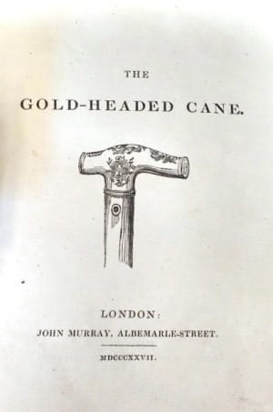 The Gold-Headed Cane 1