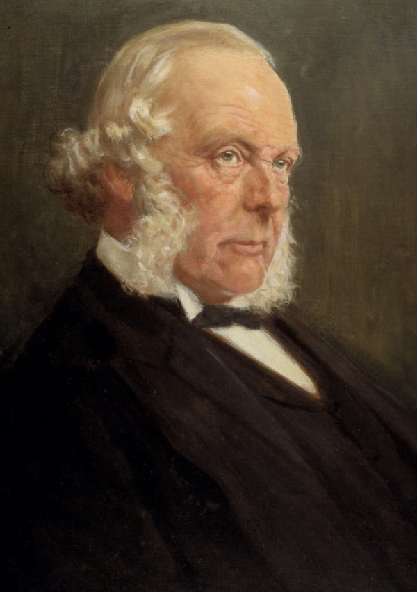 A painted portrait of Joseph Lister